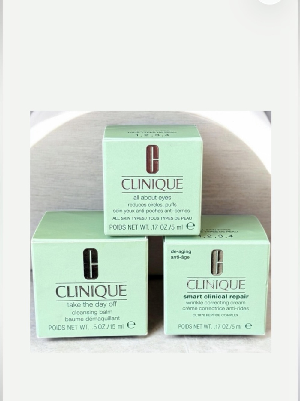 Clinique • Travel Size • anti-age Trio